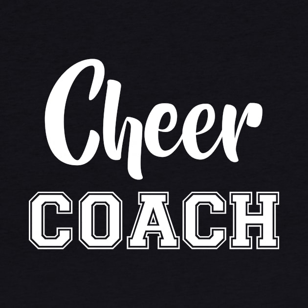 Cheerleading Cheer Coach Gift by mtflyfisher